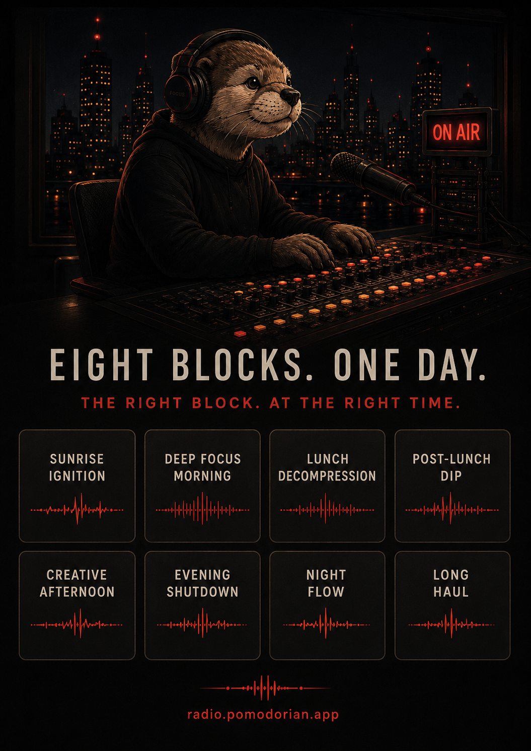 Eight Blocks. One Day.